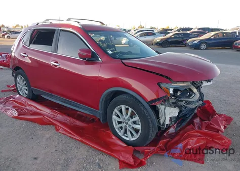 2017 Nissan Rogue Sv из США, поврежденный, VIN JN8AT2MT1HW392138